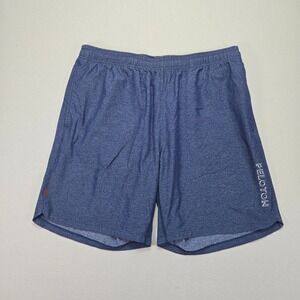 Rhone x Peloton Athletic Shorts Training Gym Workout Blue Mens Size L
